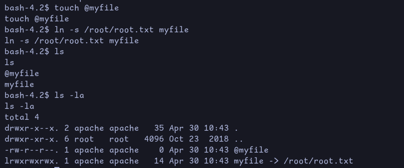 Creating necessary files