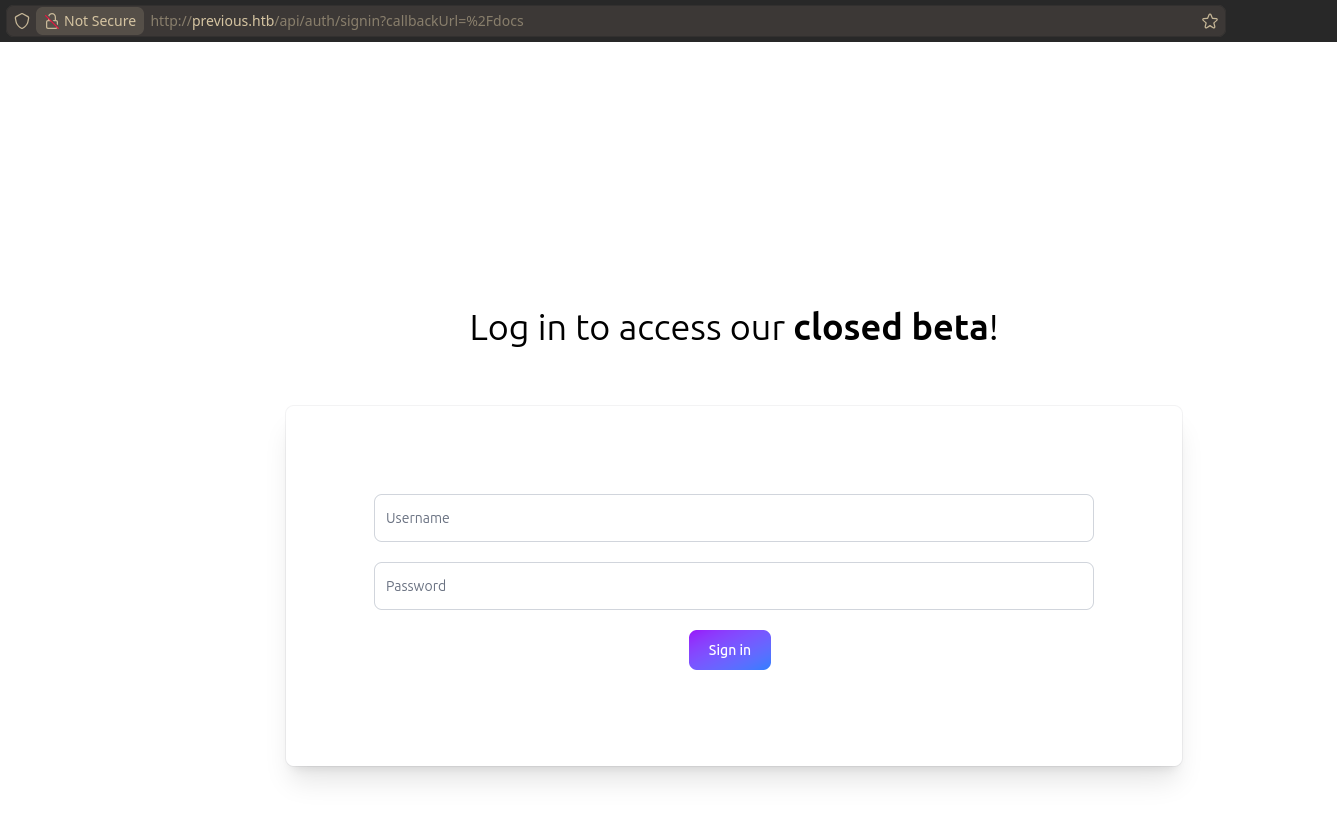 Login Form